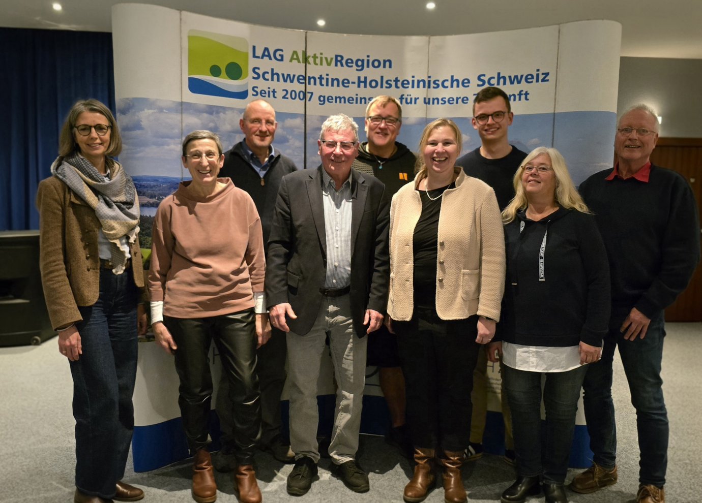 Gruppenbild von Vorstandsmitgliedern Dezember 2025